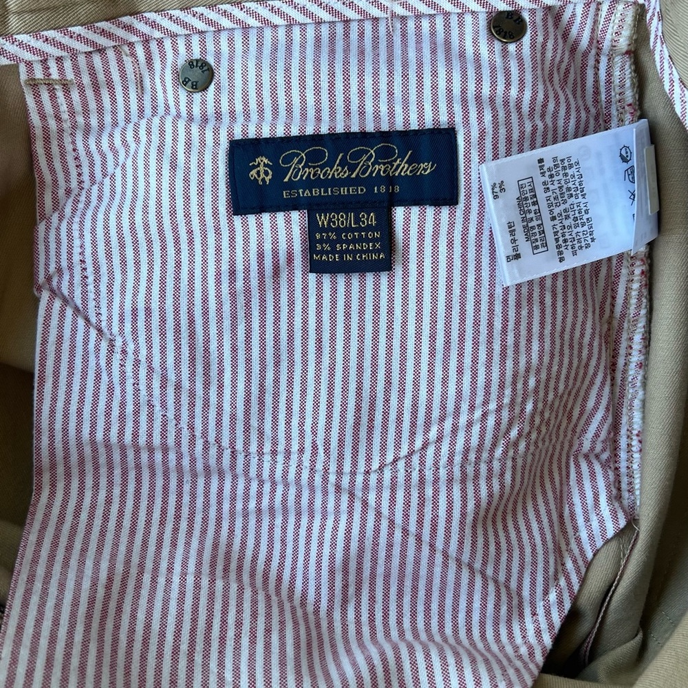Brooks Brothers mens chinos like new - Picture 2 of 5